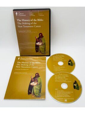 The History of the Bible DVD Making New Testament Canon The Great Courses 2 Disc